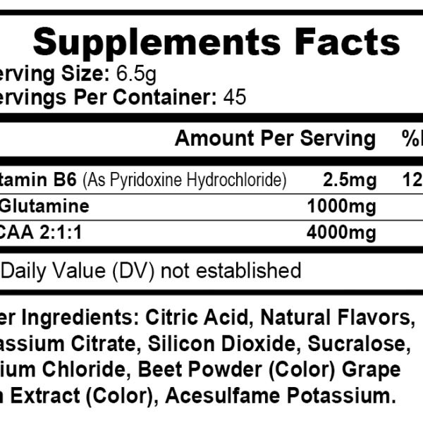 BCAA Shock – Fruit Punch